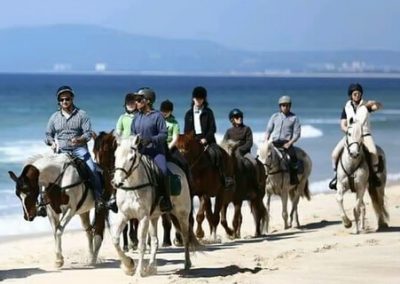 Конные прогулки по побережью Португалии